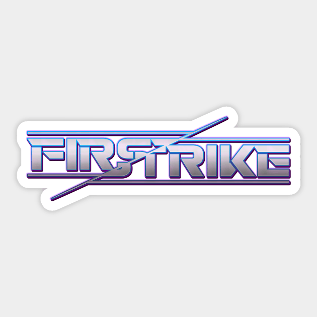 First Strike Sticker by MasterWildFire